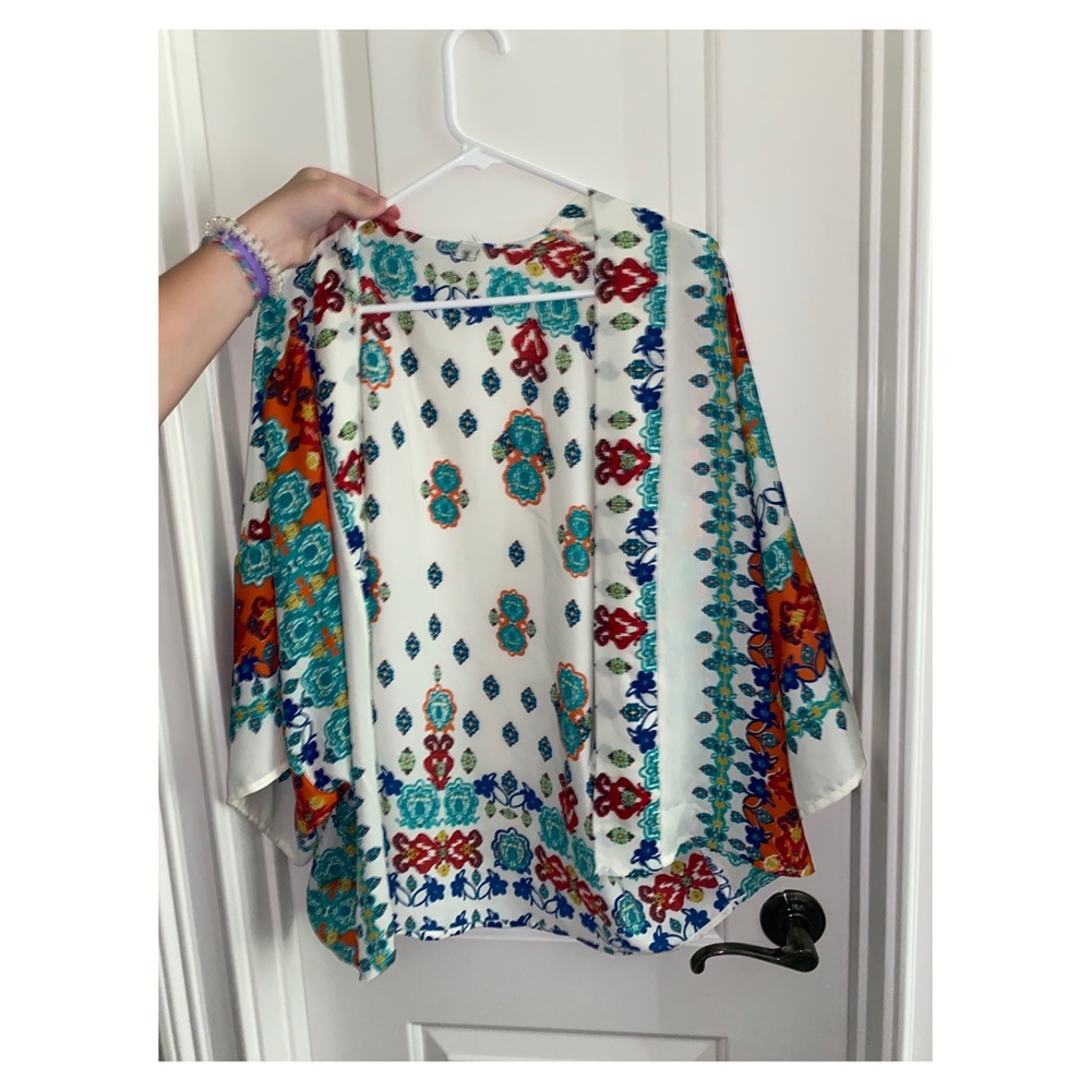 choles floral kimono